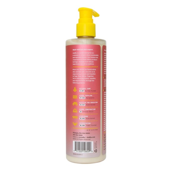 Alaffia Beautiful Curls Sulfate-Free Cream Shampoo - 12 Fl Oz - Picture 2 of 5